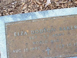Elza Dodson Baker Elza Dodson Baker