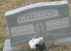 Elzie H Garretson