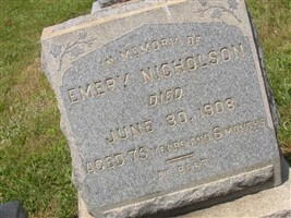 Emery Nicholson Emery Nicholson