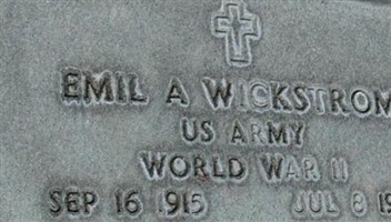 Emil A Wickstrom