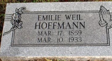Emilie Weil Hoffmann Emilie Weil Hoffmann