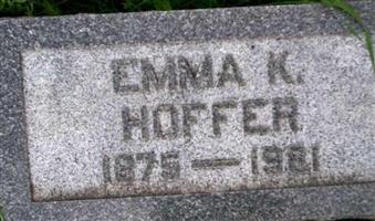 Emily Kathryn "Emma" Vanous Hoffer