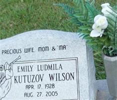 Emily Ludmila Kutuzov Wilson
