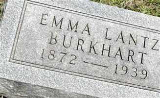 Emma Becker Lantz Burkhart Emma Becker Lantz Burkhart