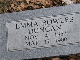 Emma Bowles Duncan Emma Bowles Duncan