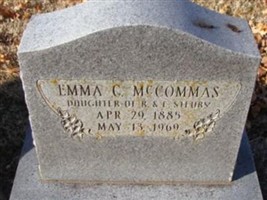 Emma C. Steury McComas Emma C. Steury McComas
