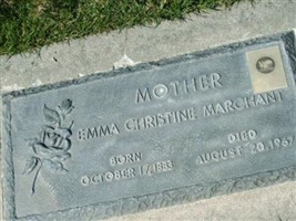 Emma Christine Jenson Marchant Emma Christine Jenson Marchant