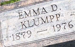 Emma D KELLOGG Klumpp Emma D KELLOGG Klumpp