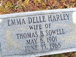 Emma Delle Harley Sowell