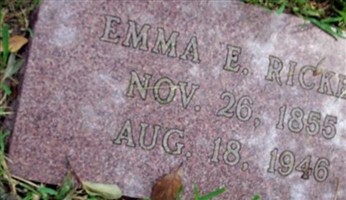 Emma E Ricker Emma E Ricker