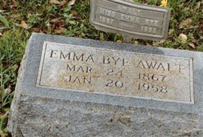 Emma Emiline "Bye" Awalt