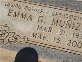 Emma G. Muniz Emma G. Muniz