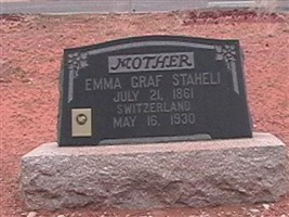 Emma Graf "Barbara" Staheli