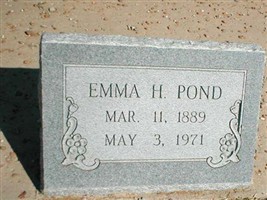 Emma H Pond Emma H Pond