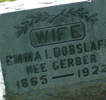 Emma I Gerber Dobslaff Emma I Gerber Dobslaff