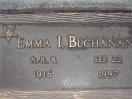 Emma Irene Buchanan Dalsing Emma Irene Buchanan Dalsing