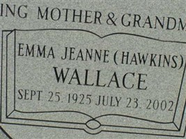 Emma Jeanne Hawkins Wallace