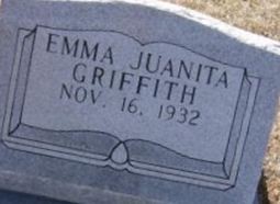 Emma Juanita McMichael Griffith Emma Juanita McMichael Griffith