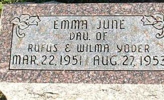 Emma June Yoder Emma June Yoder