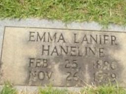 Emma Lanier Haneline