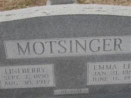 Emma Lee Clodfelter Motsinger