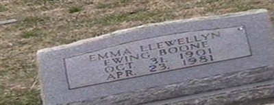 Emma Llewellyn Ewing Boone