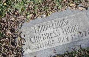 Emma Louise Childress Thorn