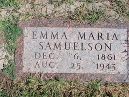Emma Maria Davidson Samuelson