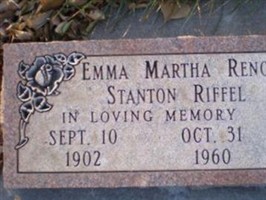 Emma Martha Reno Stanton Riffel Emma Martha Reno Stanton Riffel