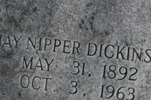 Emma May Nipper Dickinson