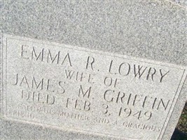 Emma R Lowery Griffin Emma R Lowery Griffin
