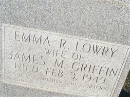 Emma R Lowery Griffin