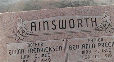 Emma Wilhelmine Fredricksen Ainsworth Nay