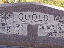 Emma Z. Asay Goold Emma Z. Asay Goold