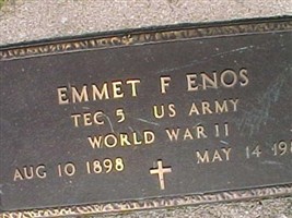 Emmet F Enos Emmet F Enos