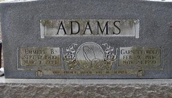 Emmett B. Adams Emmett B. Adams