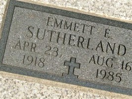 Emmett E Sutherland Emmett E Sutherland