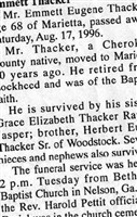 Emmett Eugene Thacker Emmett Eugene Thacker