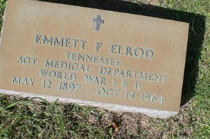Emmett F Elrod