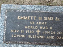 Emmett Harding Sims, Sr