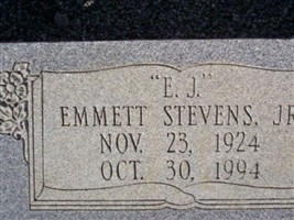 Emmett J. "E.J." Stevens, Jr Emmett J. "E.J." Stevens, Jr
