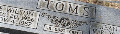 Emmitt Wilson Toms Emmitt Wilson Toms