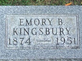 Emory B. Kingsbury Emory B. Kingsbury