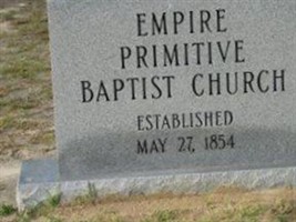 Empire Primitive Baptist Church Cemetery