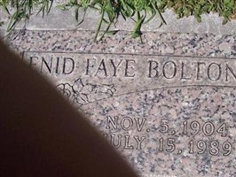 Enid Faye Unknown Bolton Enid Faye Unknown Bolton