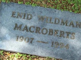Enid Wildman MacRoberts