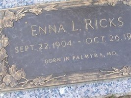 Enna May Shear Ricks
