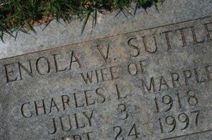 Enola Vivian Suttle Marple Enola Vivian Suttle Marple