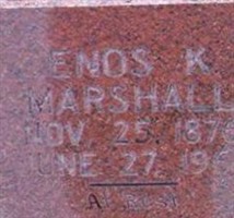 Enos K Marshall