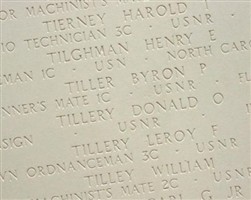 Ens Donald O Tillery Ens Donald O Tillery